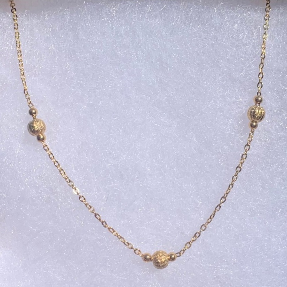 Beaded Rolo Necklace